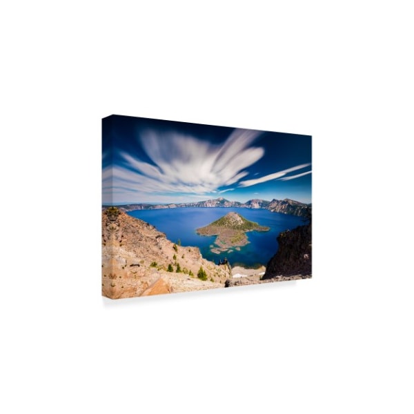 Pierre Leclerc 'Clouds In Motion' Canvas Art,12x19